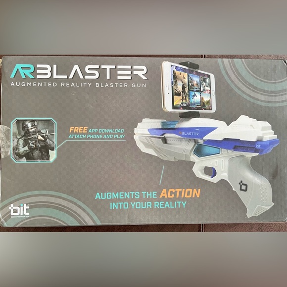 ARG1 Augmented Reality Blaster Gun, BIT, Works w iPhone & Android, NEW in Box - Picture 2 of 7